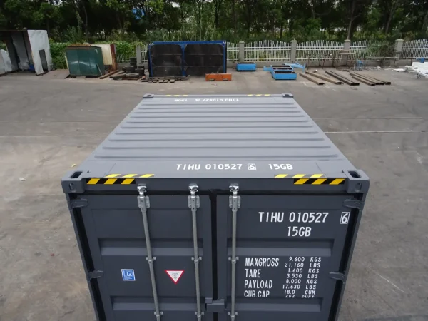 10ft HC RAL 7015 leigrijze EOD minicontainer