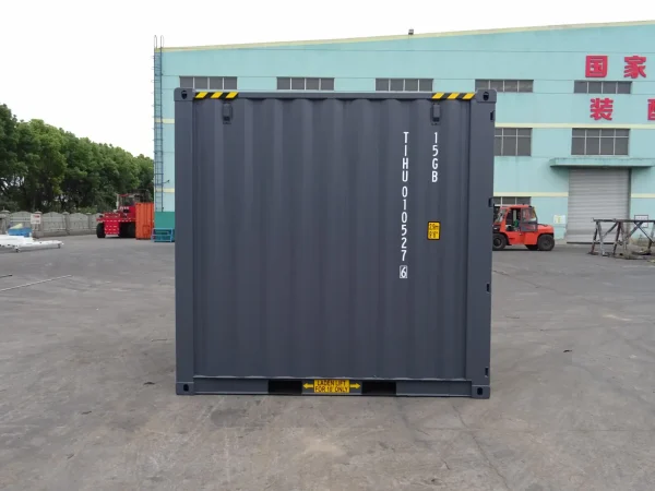 10ft HC RAL 7015 leigrijze EOD minicontainer