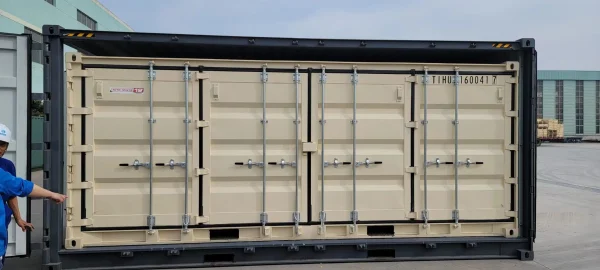 20ft droogcontainers met zijopening