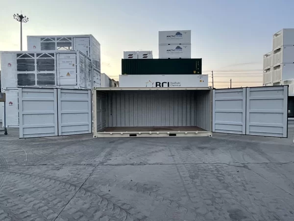 20ft droogcontainers met zijopening