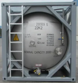 20ft' DNV T11 tank