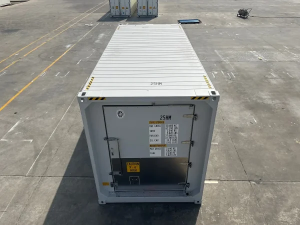 20ft HC geïsoleerde kuip met grote slagerdeur container