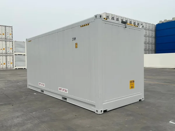 20ft HC geïsoleerde kuip met grote slagerdeur container