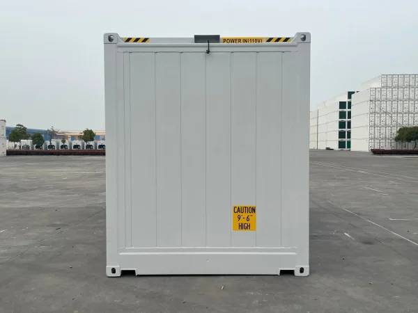 20ft HC geïsoleerde kuip met grote slagerdeur container