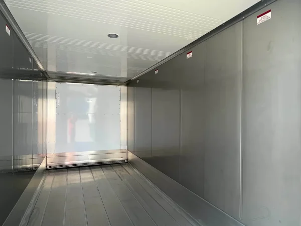 20ft HC Reefercontainer met een grote verzonken slagerdeur