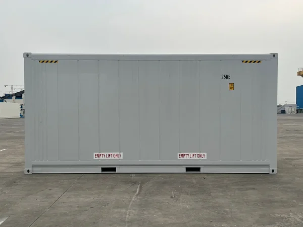 20ft HC Reefercontainer met een grote verzonken slagerdeur