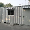 20ft kantoorcontainer met 1 deur en raam