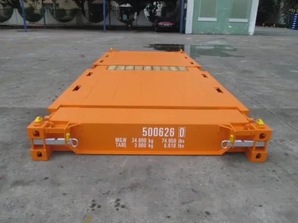 20ft opvouwbaar plat rek