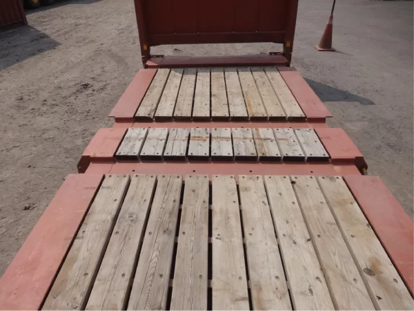 20ft opvouwbaar plat rek