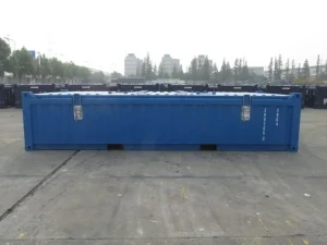20ft halfhoge container zonder deur