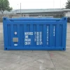 20ft halfhoge container zonder deur
