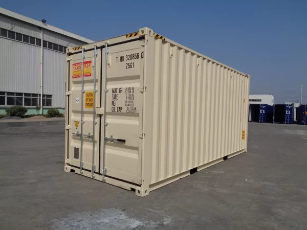 20ft hoge kubuscontainer