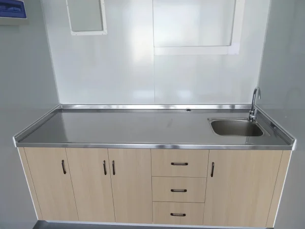 20ft HC Kantoor - Keukentje - Externe leiding