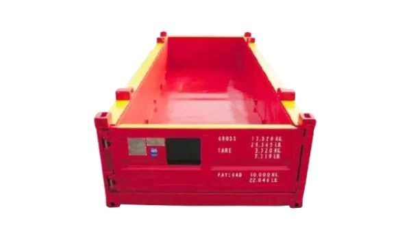 20ft Offshore DNV Halfhoge Container (Rood)