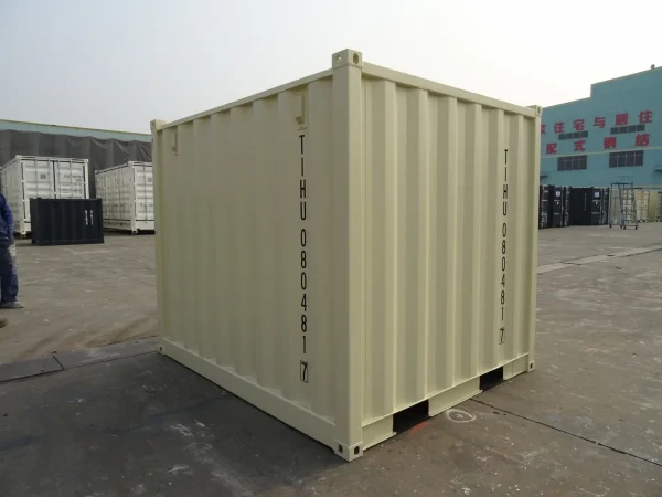 7ft RAL 1015 Licht Ivory EOD Container