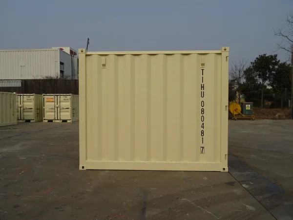 7ft RAL 1015 Licht Ivory EOD Container