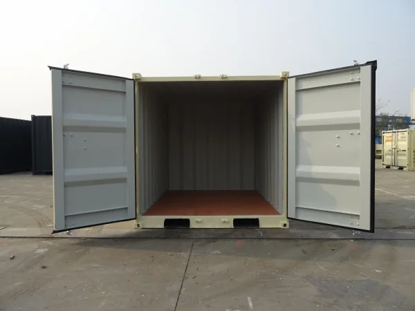 7ft RAL 1015 Licht Ivory EOD Container