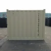7ft RAL 1015 Licht Ivory EOD Container