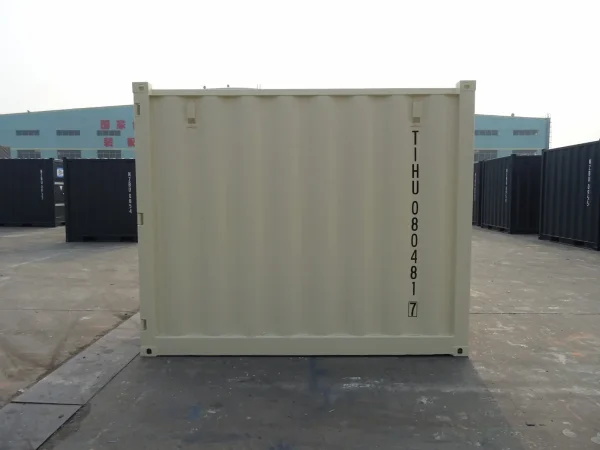 7ft RAL 1015 Licht Ivory EOD Container