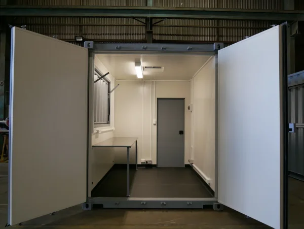 10ft zeecontainer ticket kraam