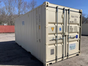 Gebrauchter 20′ × 8′ × 8,5′ Versand- und Lagercontainer