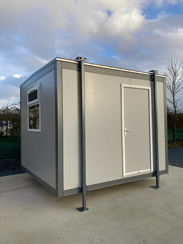 10 ft x 10 ft Jackleg-Baustellencontainer