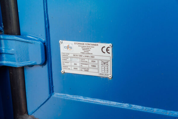 10 Fuß Lagercontainer - neu