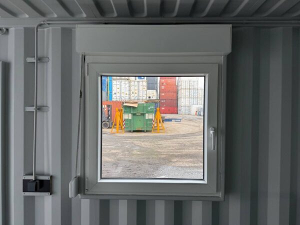 20-Fuß Lagercontainer ONE WAY mit Fenster und Personentür – Neu