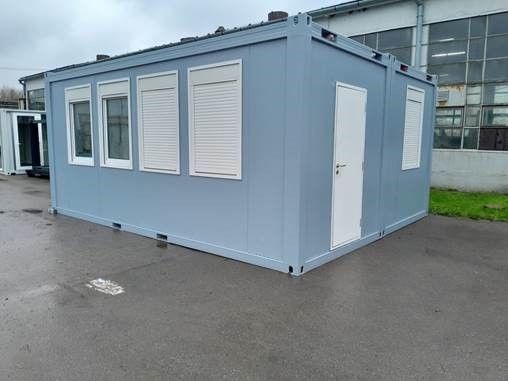 20-Fuß Bürocontainer Doppelanlage – Neu