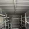 20 Fuß Lagercontainer mit Seitentür, Licht und Regalen – Neu