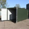 20-Fuß Versandcontainer – Dunkelgrün