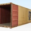 Gebrauchter 40-Fuß High-Cube-Schiffscontainer