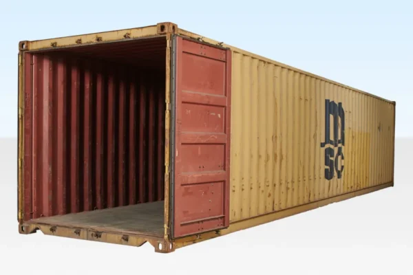 Gebrauchter 40-Fuß High-Cube-Schiffscontainer