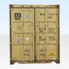 Gebrauchter 40-Fuß High-Cube-Schiffscontainer