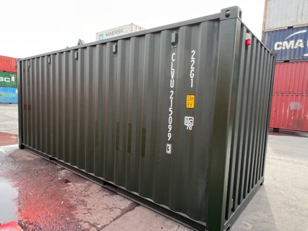 20-Fuß Seecontainer / Lagercontainer „One Way“ mit Beleuchtung – Neu