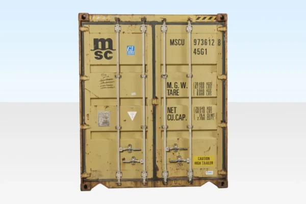 Gebrauchter 40-Fuß High-Cube-Schiffscontainer