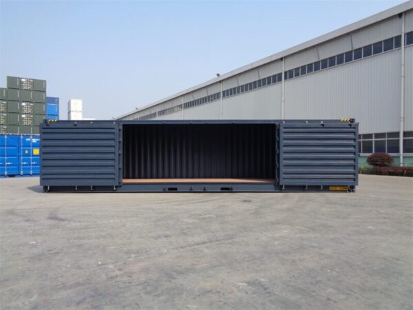40ft-high-cube-open-side-shipping-container-new-grey-open-side-half.jpg 40-Fuß High-Cube Seitentür-Container – Neu