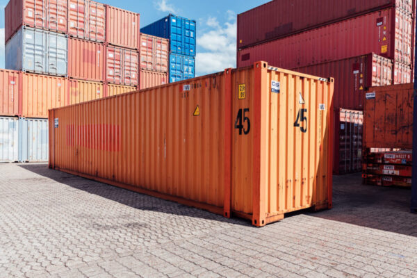 Gebrauchter 45-Fuß High-Cube Palettenbreite Container