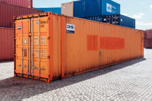 Gebrauchter 45-Fuß High-Cube Palettenbreite Container