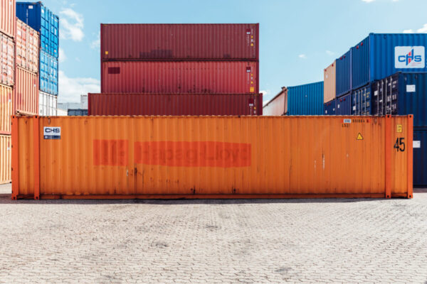 Gebrauchter 45-Fuß High-Cube Palettenbreite Container