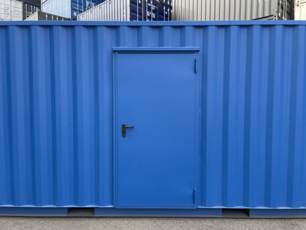20 Fuß Lagercontainer mit Seitentür, Licht und Regalen – Neu