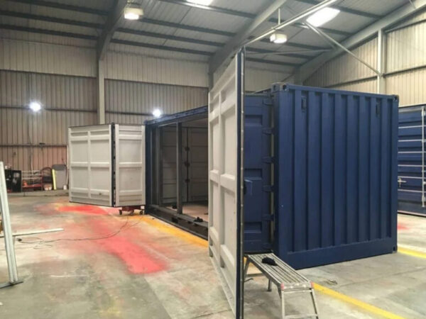 Gebrauchter 20-Fuß Open-Side / Full-Side-Access-Container