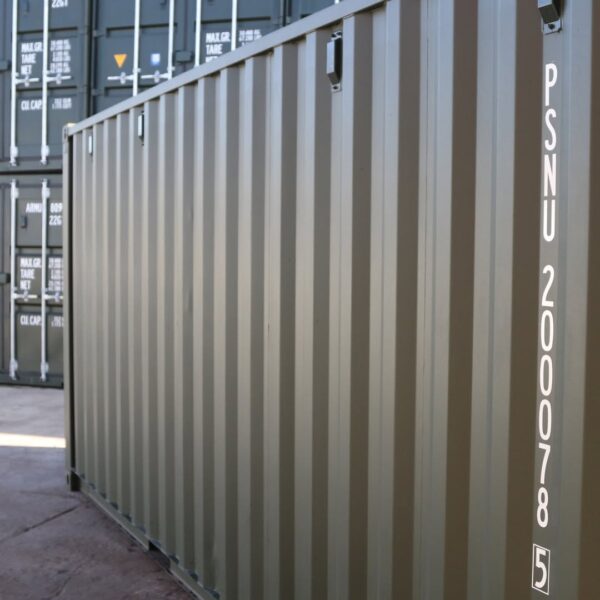 20-Fuß Versandcontainer – Dunkelgrün