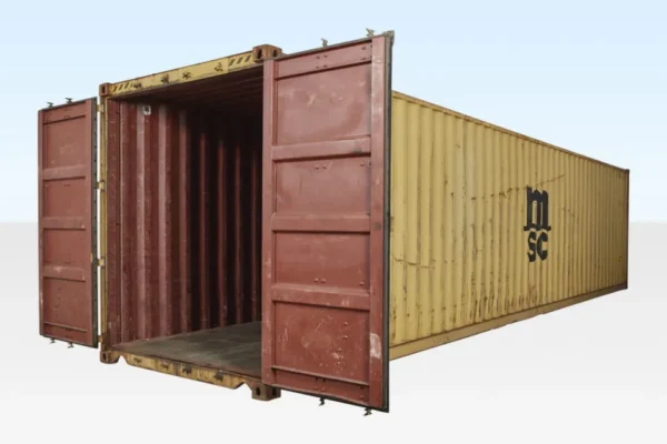Gebrauchter 40-Fuß High-Cube-Schiffscontainer