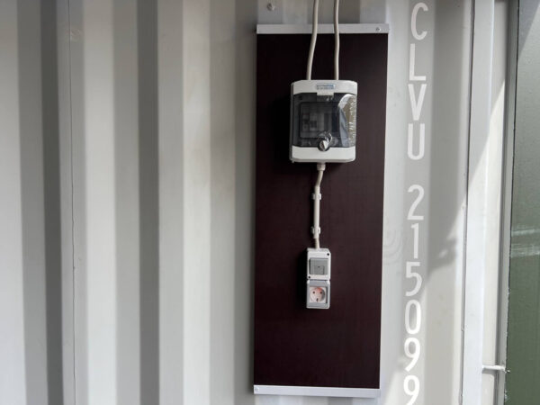 20-Fuß Seecontainer / Lagercontainer „One Way“ mit Beleuchtung – Neu