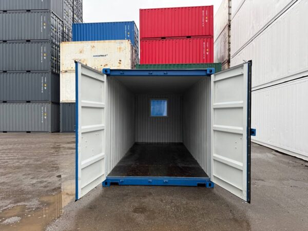 20-Fuß Lagercontainer mit Fenster und Easy-Open-Tür – ONE WAY