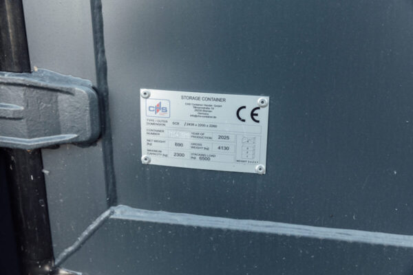 8 Fuß Lagercontainer (neu)